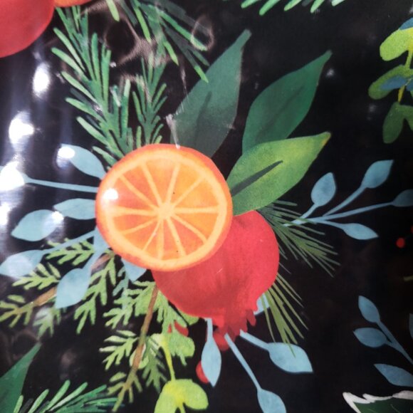 Robert Stanley Home for Christmas Melamine Dinner Plate NWT - Picture 2 of 5